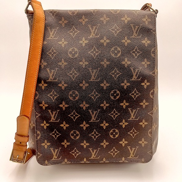 Large Louis Vuitton Musette Salsa GM Canvas shoulder bag - Picture 4 of 11